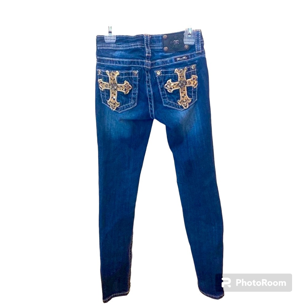 Miss Me Dark Wash Skinny Jeans